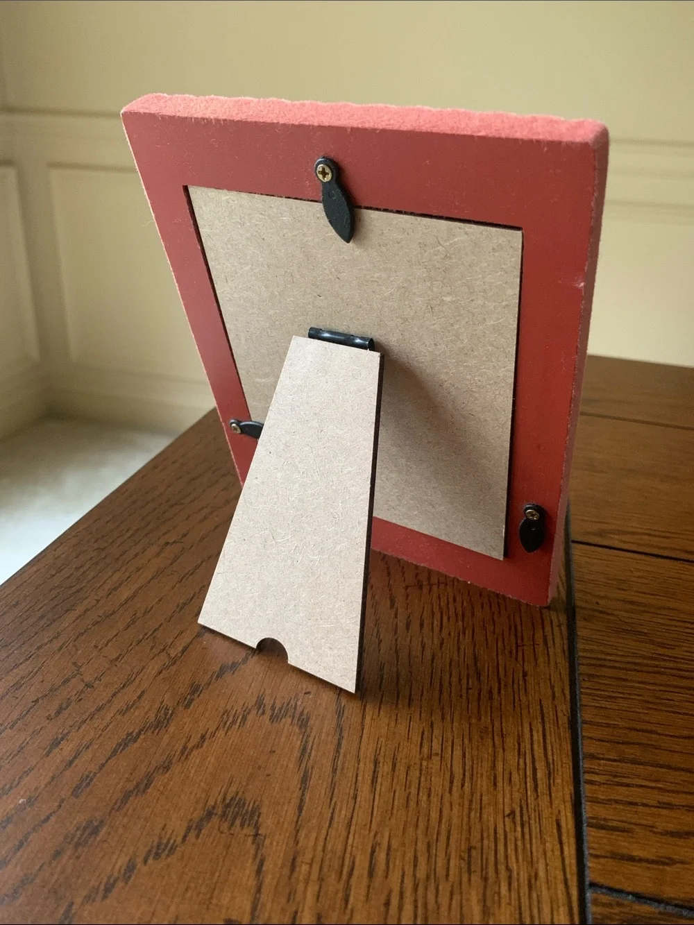 Coral Ridged Velvet Photo Frame Fall Decor